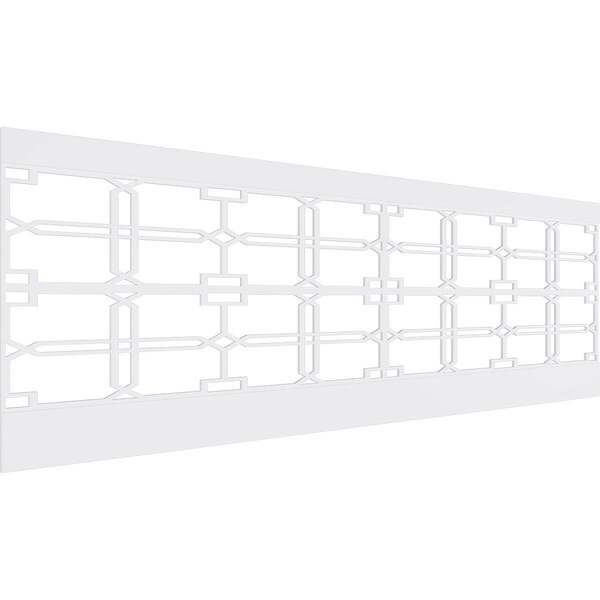 Ekena Millwork 32"H x 94 1/2"W Englewood PVC Wainscot Paneling Kit WPK32X94EWD - main